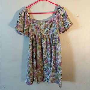 Altar’d State Floral Babydoll Dress